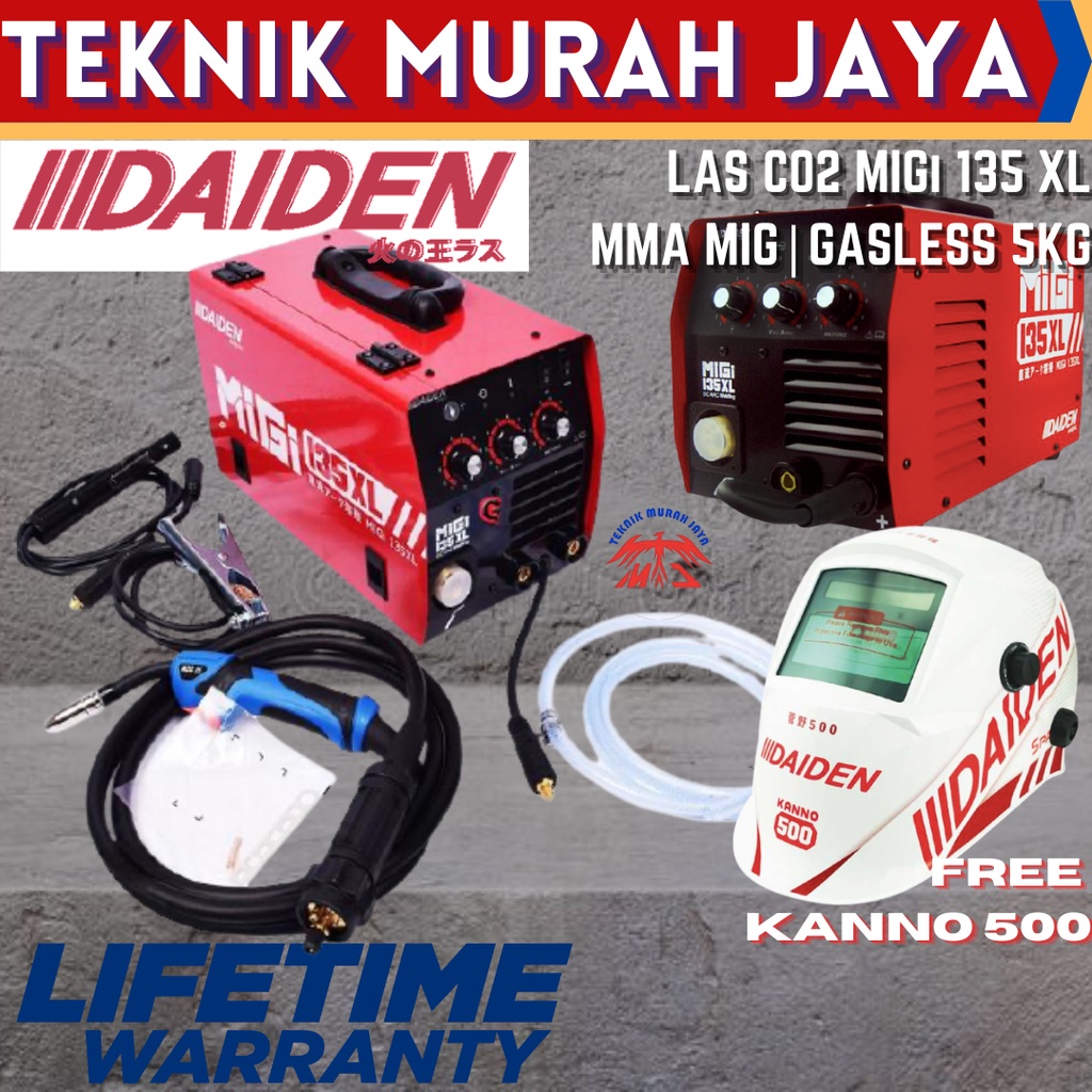 Jual Daiden Mesin Las Co Migi Xl Kg Mma Mig Welding Co Gasless