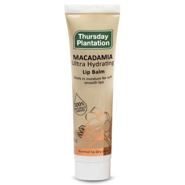 Jual Thursday Plantation Macadamia Lip Balm Original Shopee Indonesia