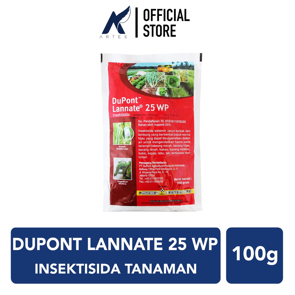 Jual Dupont Lannate Wp Insektisida Racun Hama Serangga Ulat Kutu