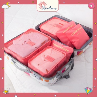 Jual Travel Bag Set In Storage Tas Penyimpanan Baju Koper Pouch