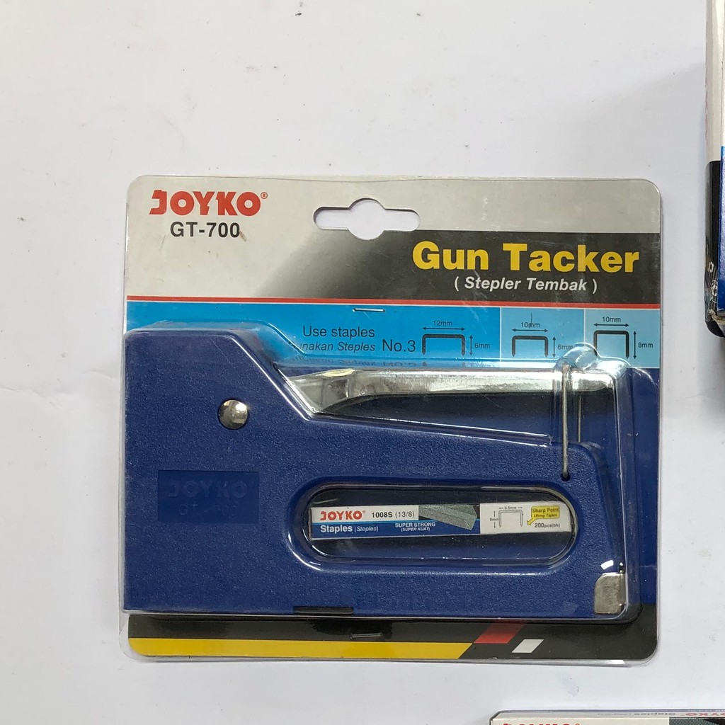 Jual Gun Tacker Stapler Tembak Alat Klip JOYKO GT 700 Shopee