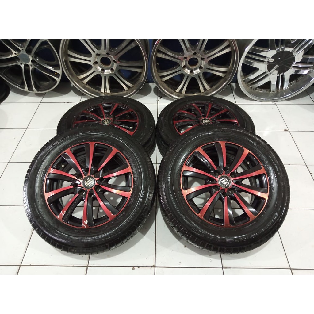 Jual Velg Mobil Second Racing Whells Ring Ban Champiro Pcd