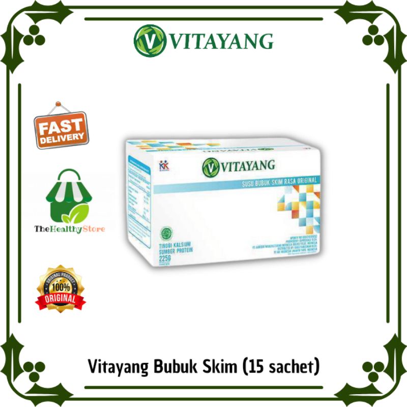 Jual Vitayang Susu Bubuk Skim Colostrum Sapi Rasa Original Rendah Lemak