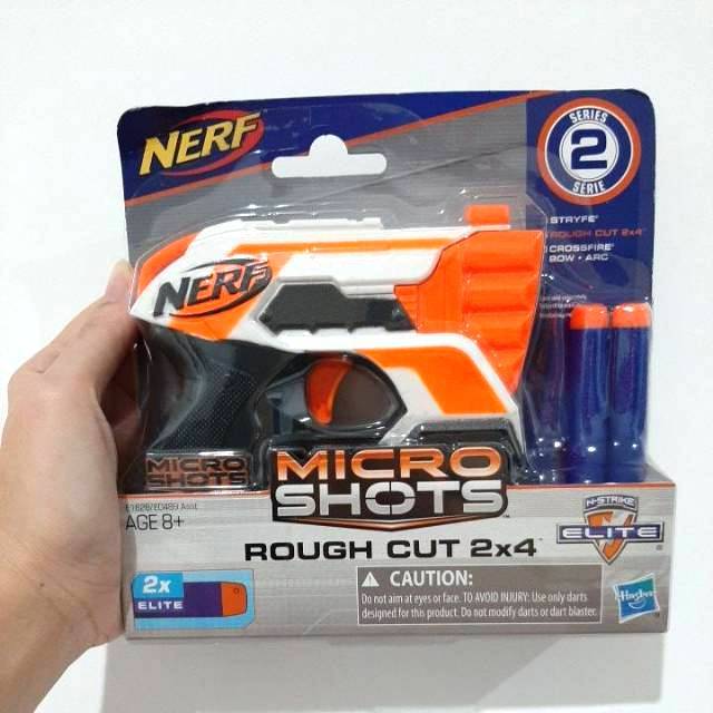 Jual Nerf Micro Shots Rough Cut 2x4 Shopee Indonesia