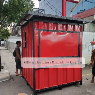 Jual Booth Container Gerobak Rombong Kontainer Knock Down X X