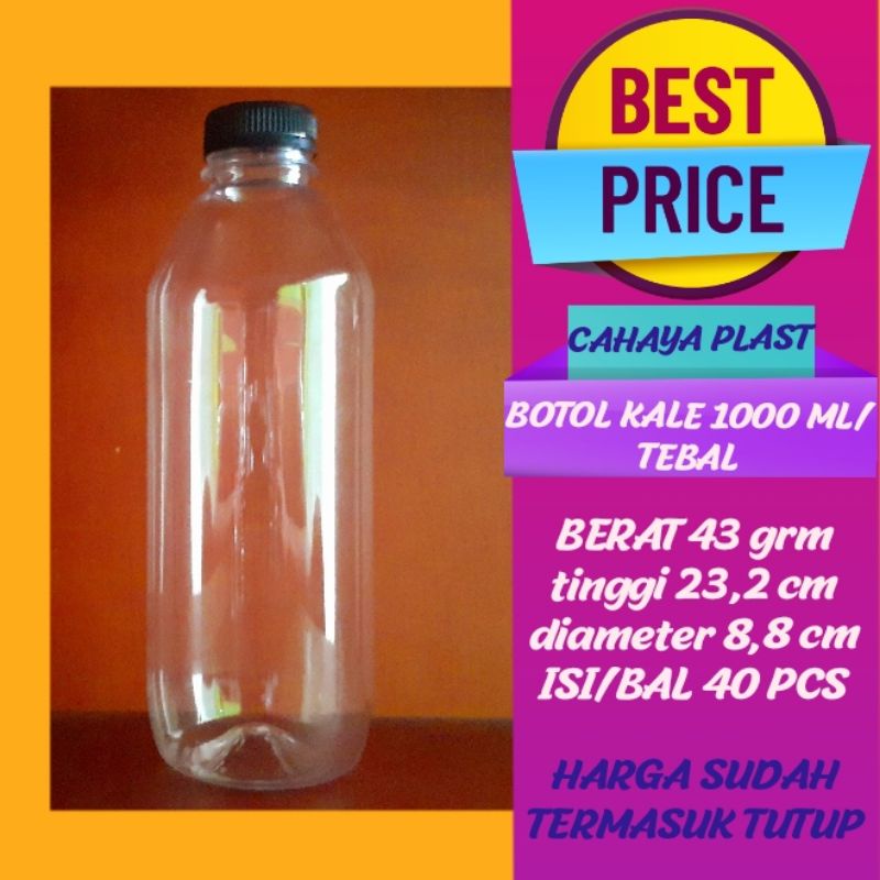 Jual Botol Kale Ml Botol Plastik Ml Kale Khusus Grab Gojek