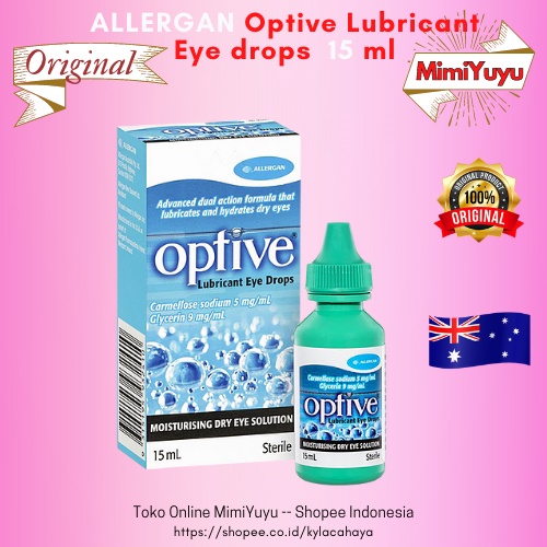 Jual Allergan Optive Lubricant Eye Drops 15ml Obat Tetes Mata Ausie