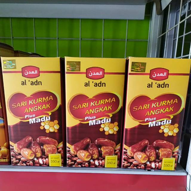 Jual Sari Kurma Madu Angkak Plus Madu Al Adn 350 Gr Asli Original