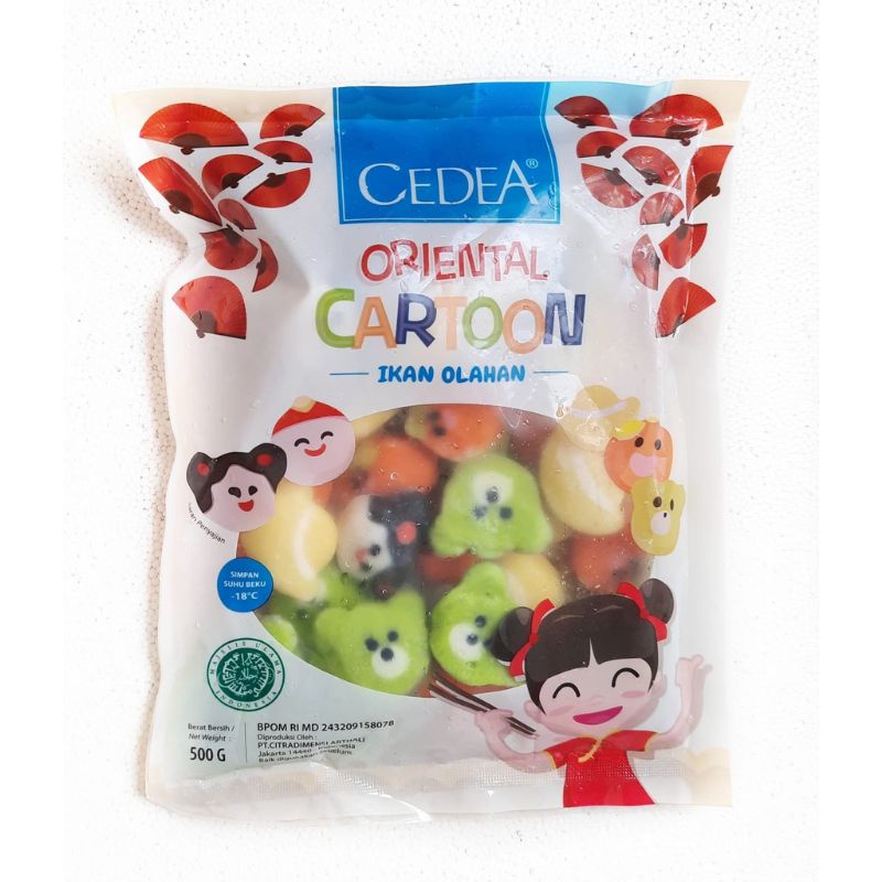 Jual Cedea Oriental Cartoon Beku Frozen 500 Gr Shopee Indonesia