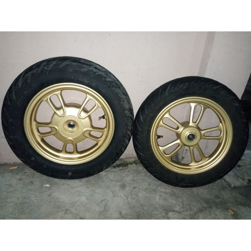 Jual Velg Scoopy Ring New Original Copotan Sepaket Sama