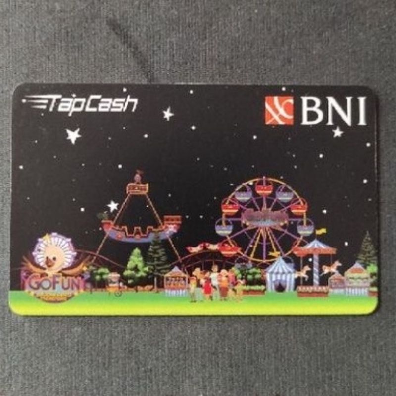 Jual BNI Tapcash Edisi GoFUN FUN Park Like EMONEY ETOLL Flazz Or