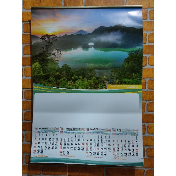 Jual Kalender Caturwulan Pemandangan Alam Shopee Indonesia