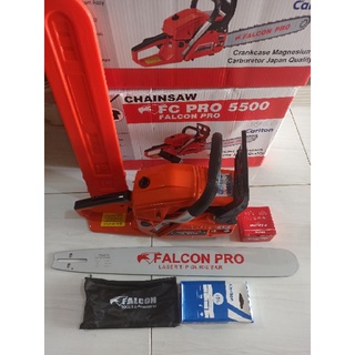 Jual Mesin Chainsaw Falcon Pro 5500 22 Bar Baja Mesin Gergaji Potong