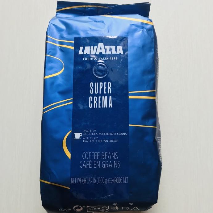 Jual Lavazza Super Crema Kg Coffee Beans Cafe En Grains Shopee