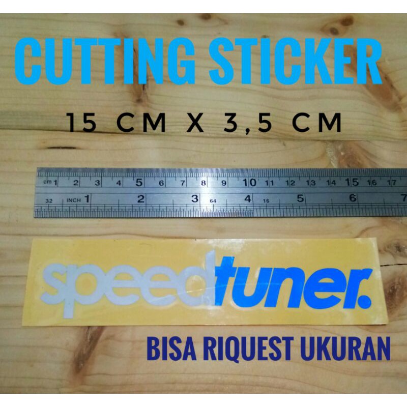 Jual Stiker Speedtuner Cutting Sticker Shopee Indonesia