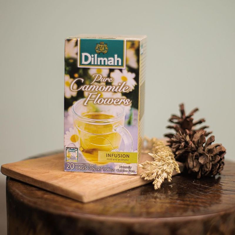 Jual Dilmah Pure Camomile Flower Tea Teh Celup Shopee Indonesia