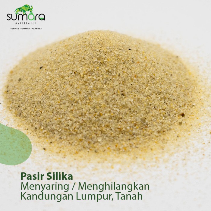 Jual Pasir Silica Silika Untuk Rumput Sintetis Filter Air Aquarium