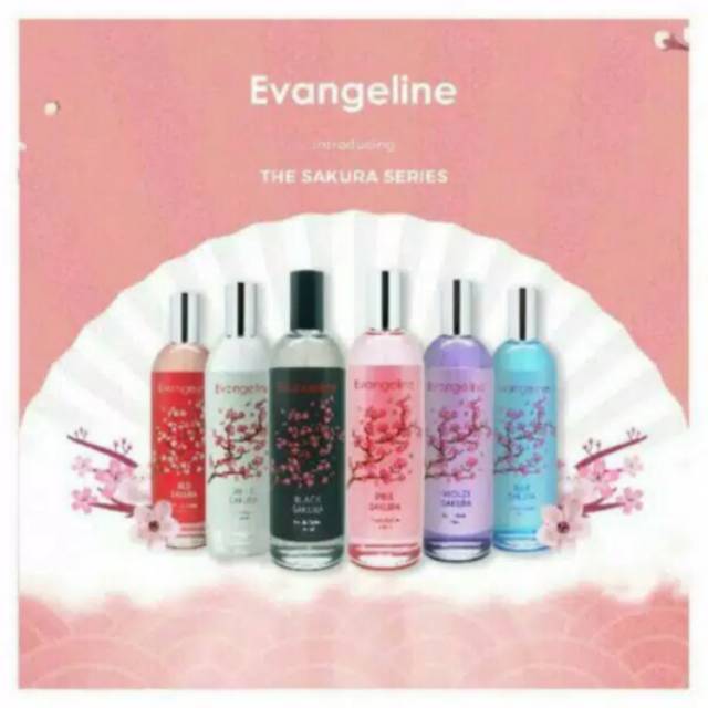 Jual EVANGELINE EAU DE PARFUM SAKURA SERIES 100ml Shopee Indonesia