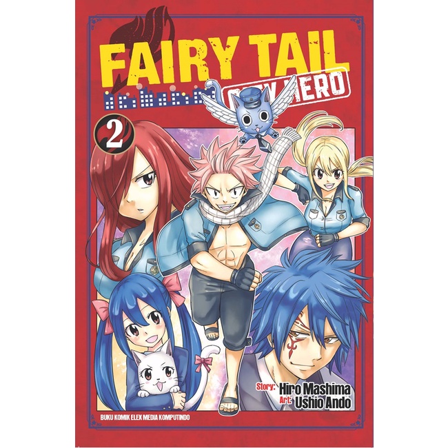 Jual Komik Seri Fairy Tail City Hero Hiro Mashima Ushio Ando