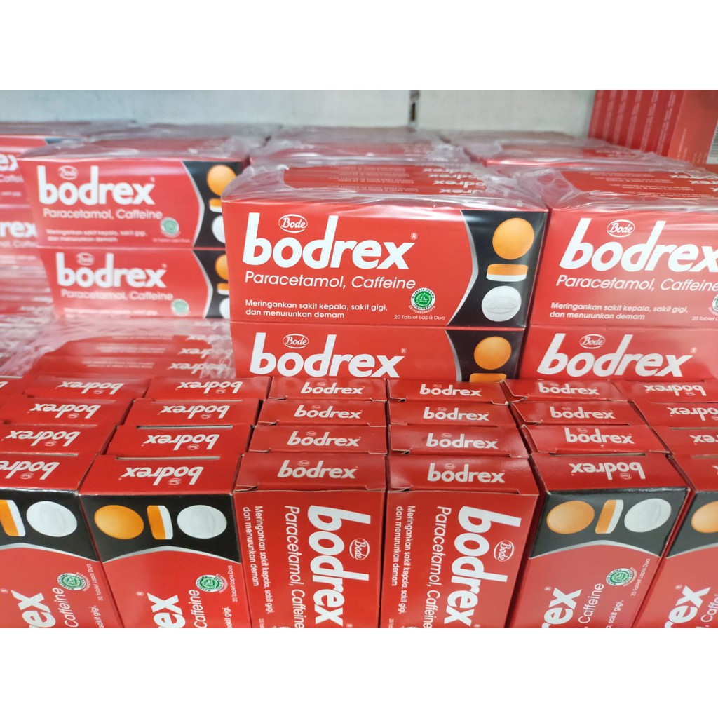 Jual Bodrex Obat Sakit Kepala Tablet Shopee Indonesia