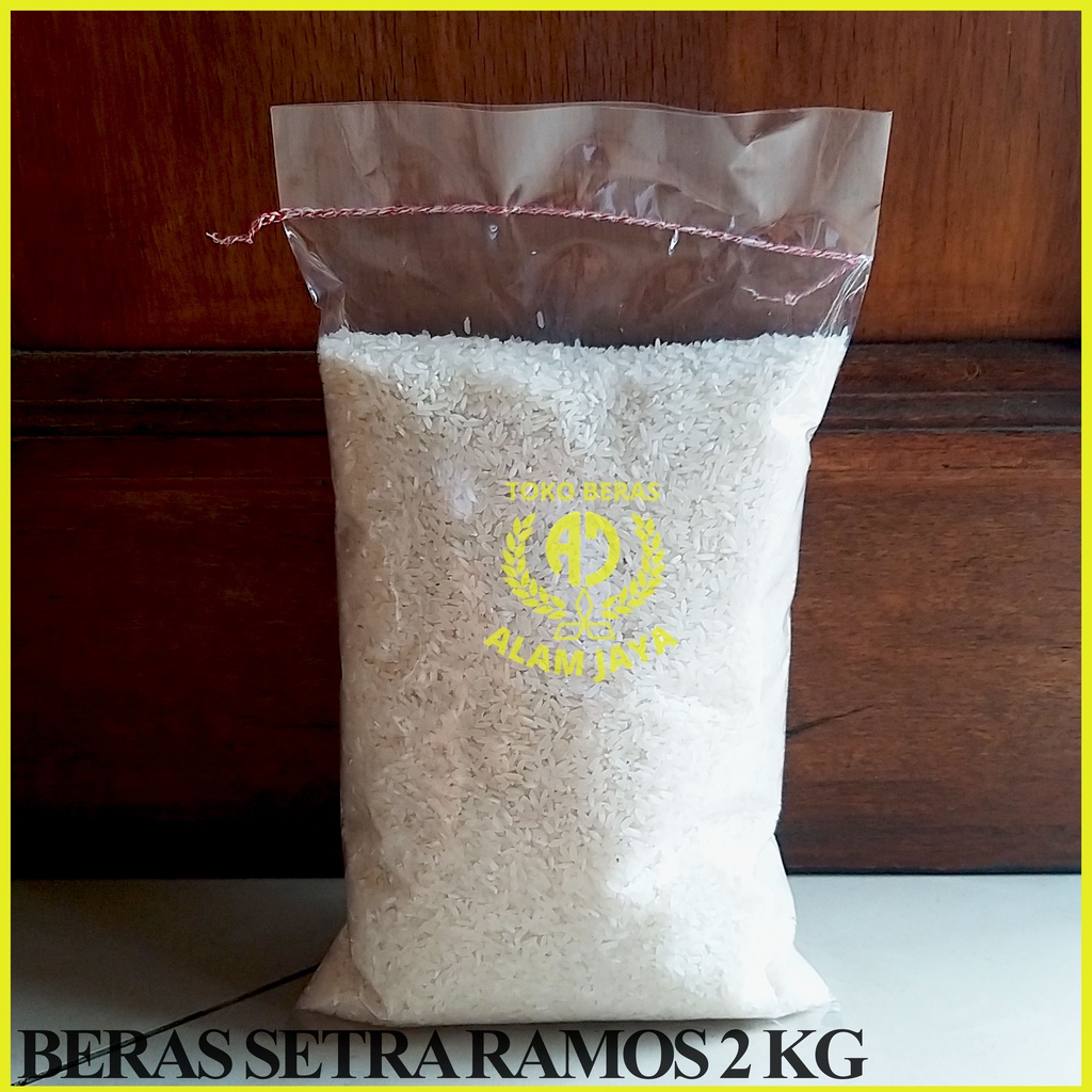 Jual BERAS SETRA RAMOS MEDIUM 2 Kg SLYP SUPER BERAS MURAH Shopee