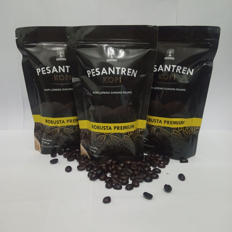 Jual Premium Robusta Grounding Bubuk Pesantren Kopi Gram Shopee