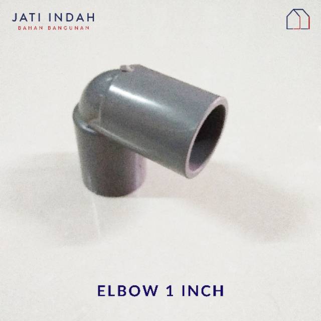 ELBOW 1 INCH RUCIKA TEBAL KNEE KENI KNIE FITTING PRALON PVC