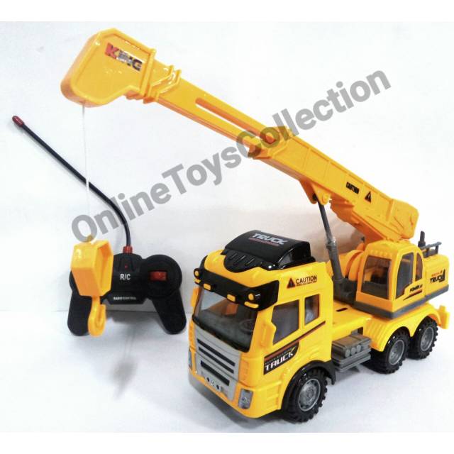 Jual Mainan Rc Truck Crane Giant Super Builders Cranes Mobil