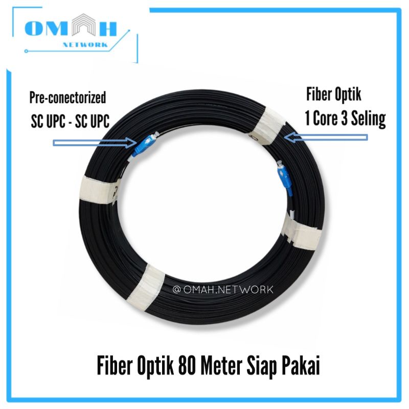 Jual Kabel Fiber Optik Precon Meter Core Seling Sc Upc Upc