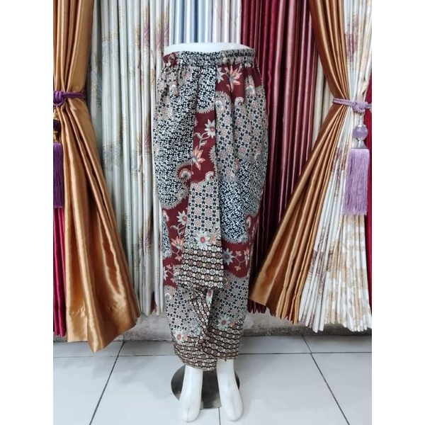 Jual Rok Lilit Rempel Batik Karet Pinggang Rok Bawaan Kebaya Rok