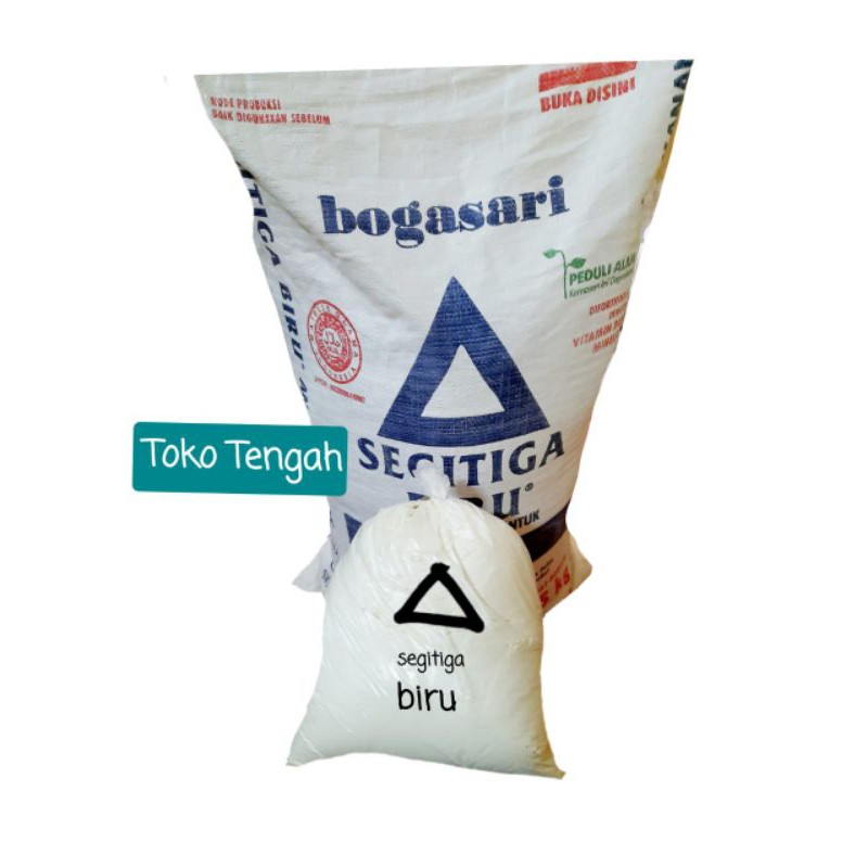 Jual Tepung Terigu Segitiga Kg Terigu Segitiga Biru Curah Kiloan