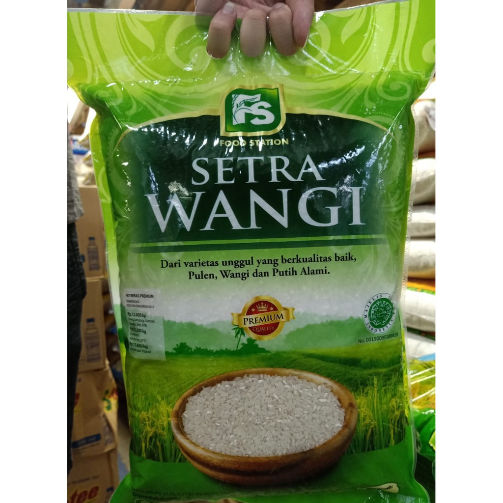 Jual Beras Setra Wangi Kg Shopee Indonesia