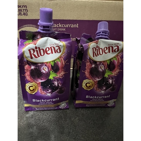 Jual RIBENA BLACKCURRANT FRUIT DRINK MINUMAN BUAH 330ML Shopee Indonesia