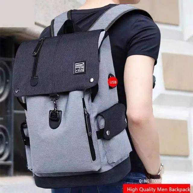 Jual Tas Ransel Polo Milano Import High Quality Anti Air Fm