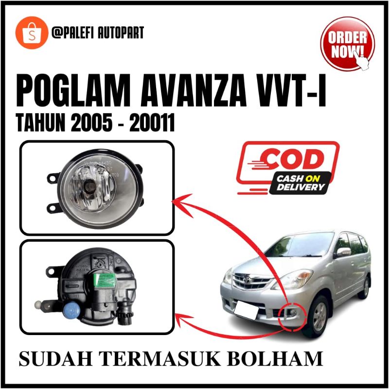 Jual Foglamp Lampu Kabut Avanza Vvt I