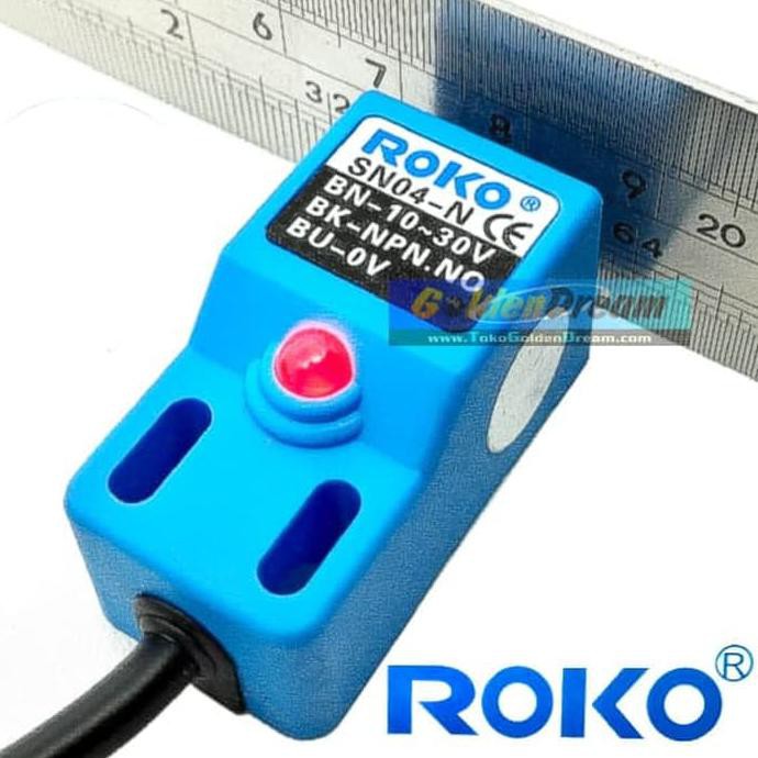 Jual ROKO Metal Proximity Sensor Inductive Switch Detector Deteksi