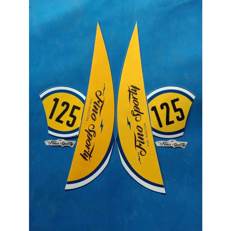 Jual Striping Stiker Lis Les Body Motor Yamaha Mio Fino Sporty 125