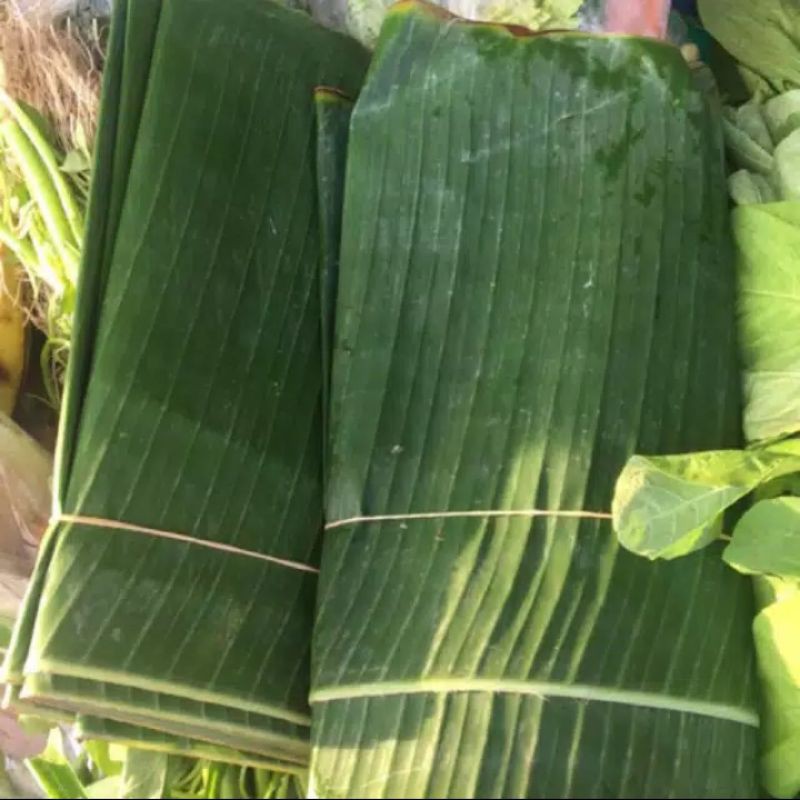 Jual Daun Pisang Segar Per Ikat Shopee Indonesia