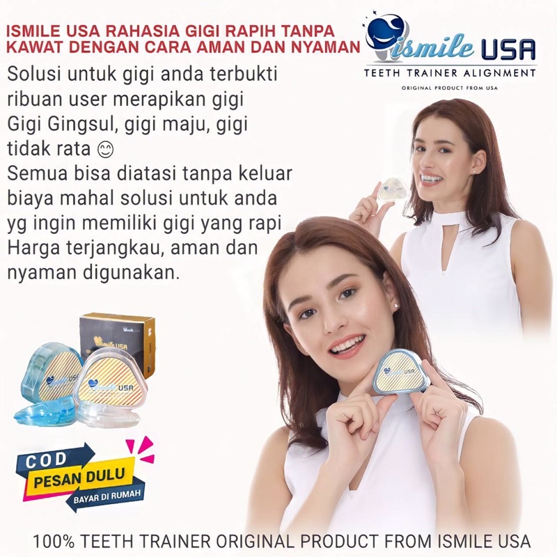 Jual Garansi Original Ismile Usa Perapih Gigi Original Perapih