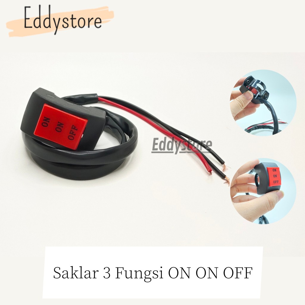 Jual Saklar On On Off Fungsi Universal Tombol On Off Universal Plus