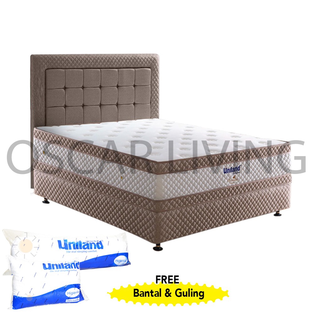 Jual Uniland Paradise Double Plushtop Diamond DP4 Kasur Spring Bed