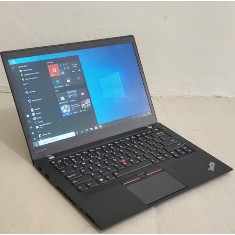 Jual Laptop Lenovo Thinkpad T S Core I U Ram Gb Ssd Gb