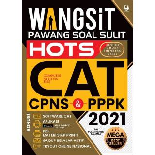 Jual Buku Wangsit Pawang Soal Sulit HOTS CAT CPNS PPPK 2023 2024