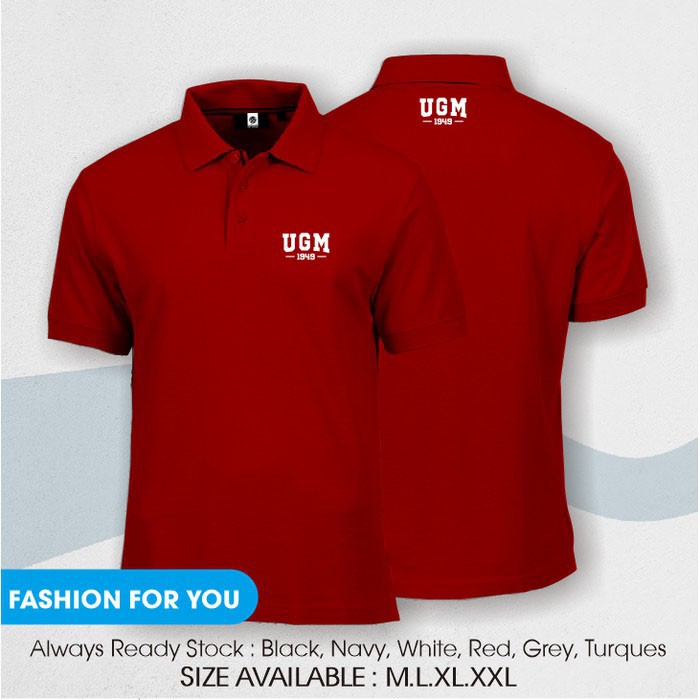 Jual Polo Shirt Ugm Kaos Kerah Universitas Gadjah Mada Indonesia