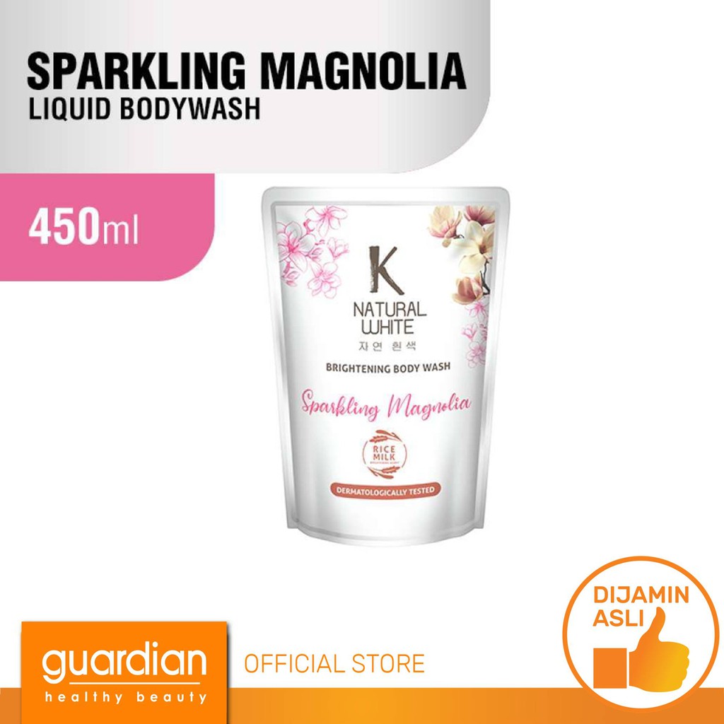 Jual K Natural White Body Wash Sparkling Magnolia 420Ml Shopee Indonesia