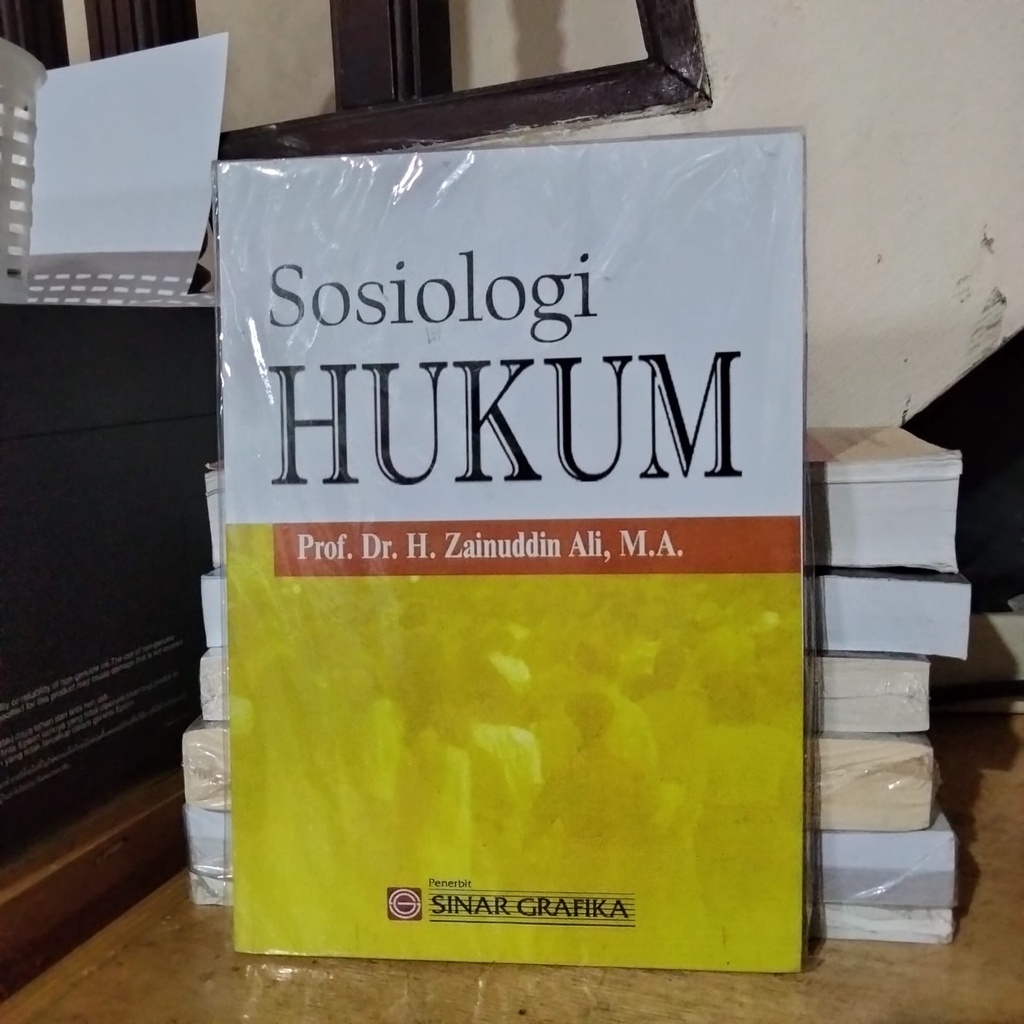 Jual Sosiologi Hukum By Zainuddin Ali Shopee Indonesia