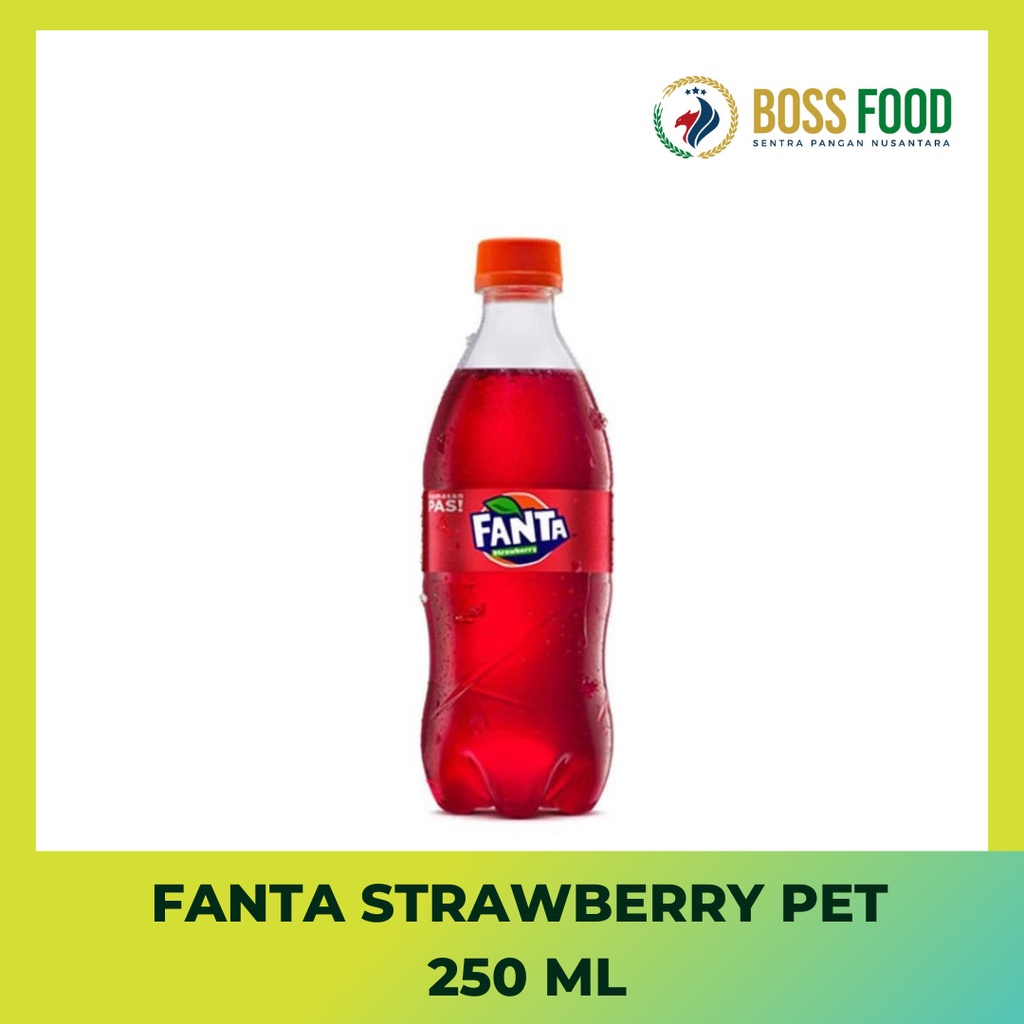 Jual FANTA STRAWBERRY PET 250 ML Shopee Indonesia