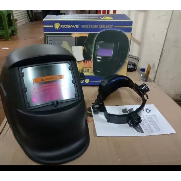 Jual Welding Helmet Otomatis Gosave Auto Darkening Welding Helmet