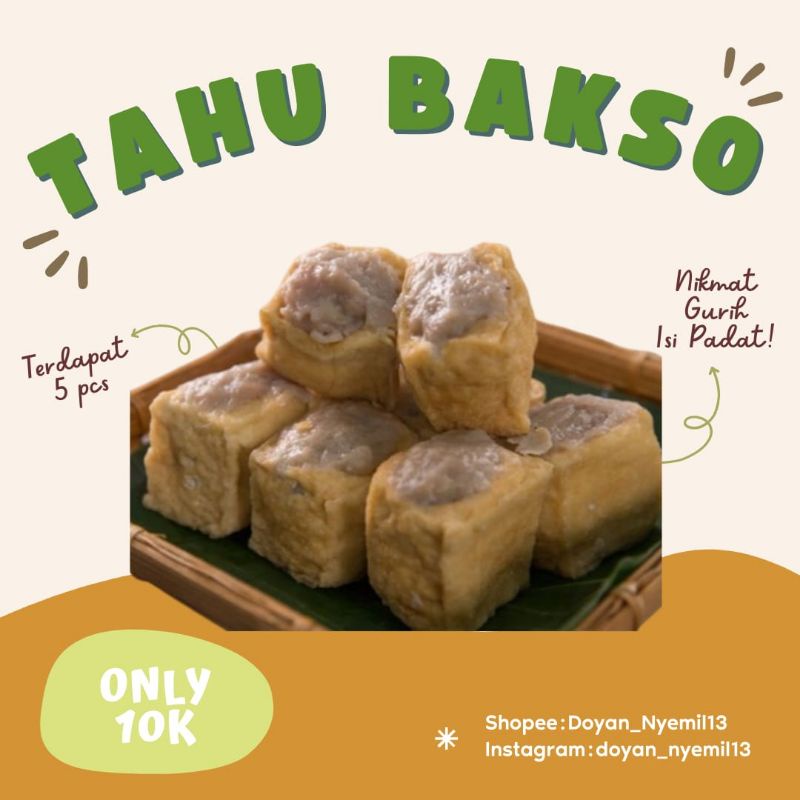 Jual TAHU BAKSO TAHU WALIK Frozen Food Shopee Indonesia