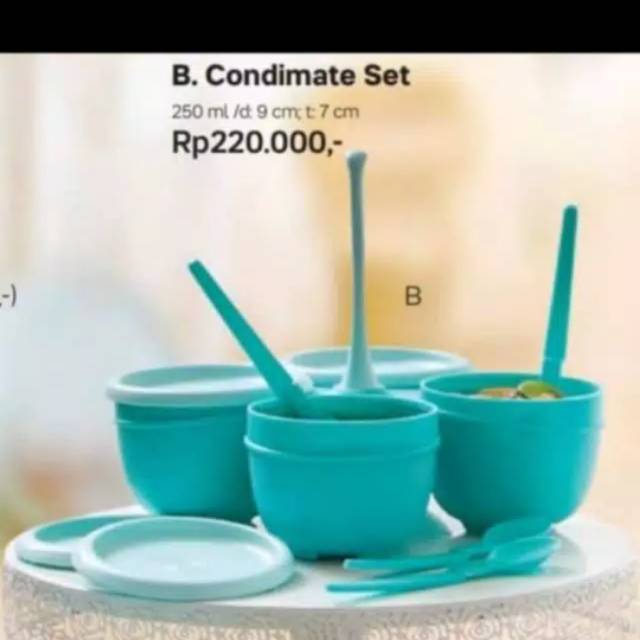 Jual Condimate Set Discon Besar An Shopee Indonesia